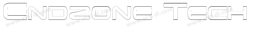 Endzone Tech Bold字体转换
